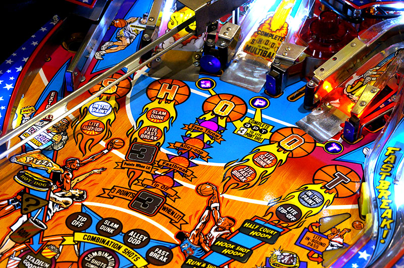 NBA Fastbreak Pinball Machine For Sale UK